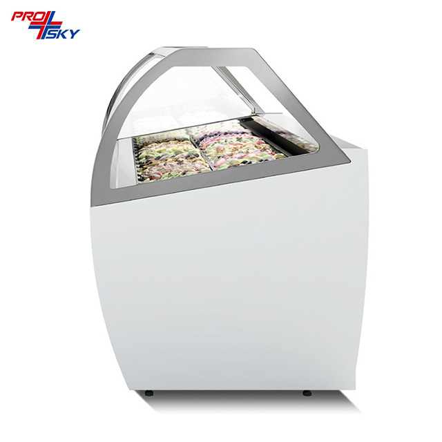 Prosky réfrigérateur Popsicle large utilisation en aluminium Aluminium Freinteur à vendre