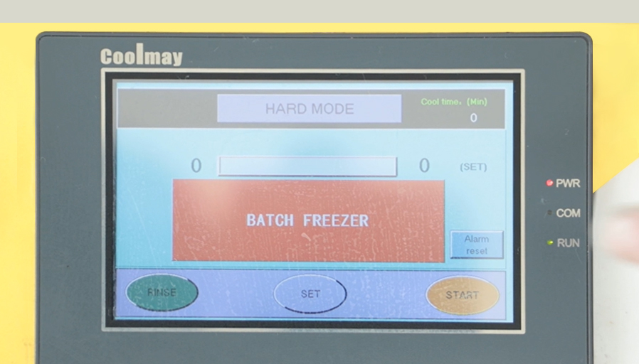 Machine à gelato solo commerciale industrielle de refroidissement à eau prosky